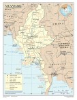 Myanmar Map Courtesy of UN